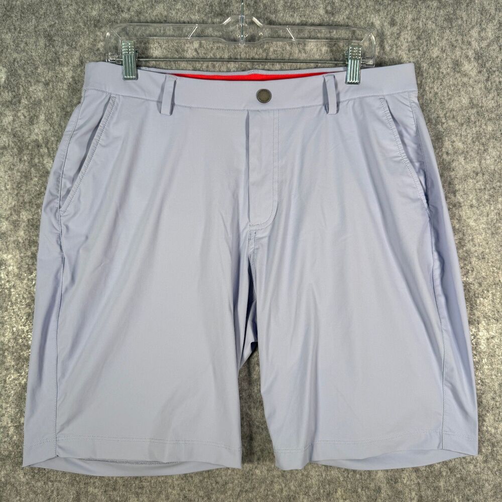 Redvanly Hanover Shorts Mens L Purple 34x9 Golf Performance Pull On